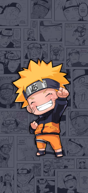 Naruto Chibi — Motorola Edge (2025) Обои
