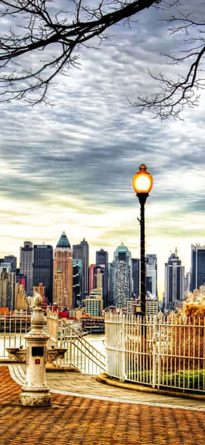 Iphone Xs Ny City Background — Galaxy Note Обои
