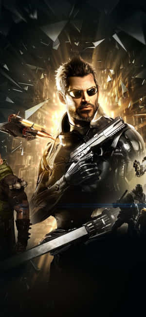 Android Deus Ex Mankind Divided фон — Xiaomi 17T Обои