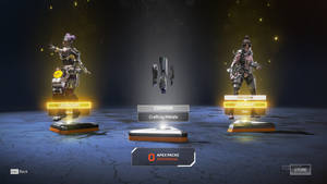 Нож Врат из Apex Legends с Октаном
