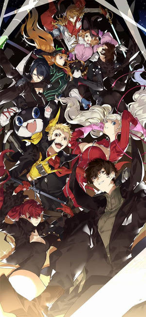 Persona 5 Телефон — Галактика A08 Обои