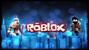 Крутые и художественные обои обложки Roblox в стиле неоновой эстетики.
