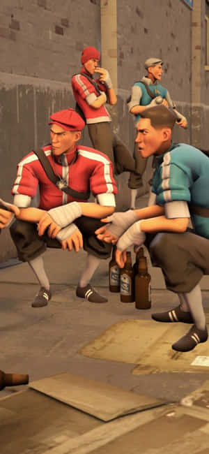 Iphone Xs Team Fortress 2 фон — Vivo Y600 Turbo Обои