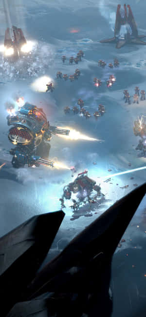 iPhone XS Dawn Of War III фон — OnePlus 12 Обои