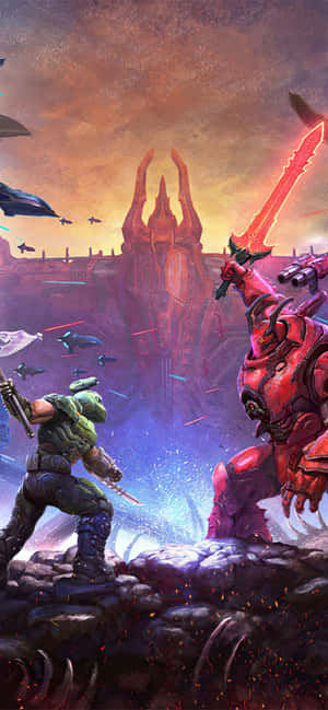 Doom Eternal iPhone — Galaxy Note Обои