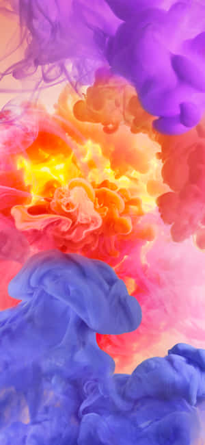 Colorful Smoke — Redmi Note 14S Обои