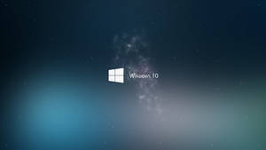 Логотип Windows 10 белого цвета 4K обои