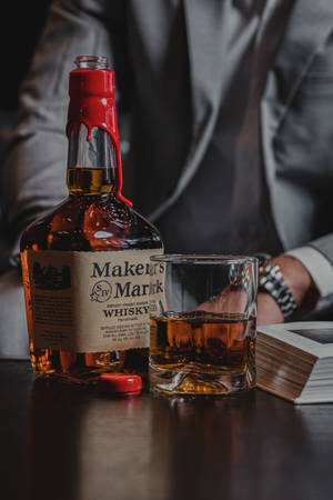 Подпись: Вкус совершенства - Maker's Mark Whiskey — Xiaomi Pad 7S Pro 12.5 Обои