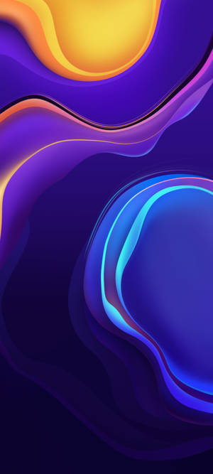Vivo V20 Чернильные линии — Redmi A7 Обои