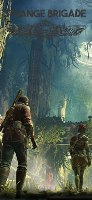 Iphone X Strange Brigade фон — Galaxy S24 Обои