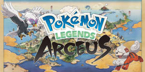 Обои Pokemon Legends Arceus Бравери и Гроулит — Покемон легенды арсеус Обои