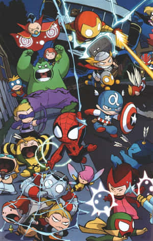Marvel Art iPhone — Галактика Tab Active Обои