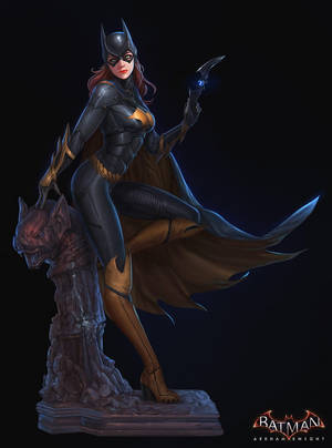 Бэтгёрл в Batman Arkham Knight для iPhone — Бэтмен Обои
