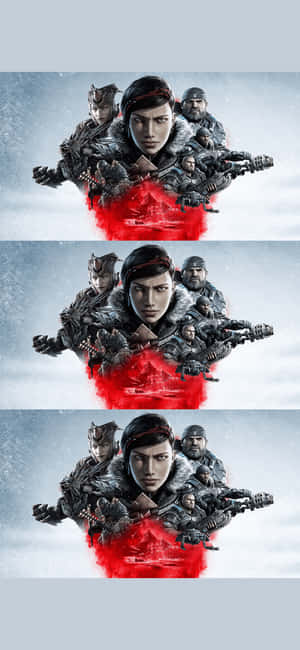 Фон iPhone X Gears Of War 5 — Realme Narzo Power Обои