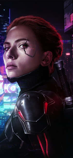 Фон Cyberpunk 2077 для iPhone X — 荣耀X7e Обои