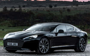 Потрясающий Aston Martin Rapide S в действии — 1280x800 Обои