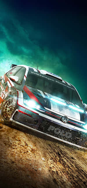 Фон Dirt Rally для iPhone Xs — Redmi K Обои