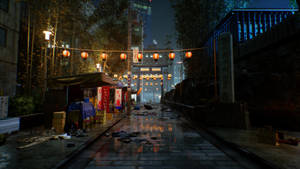 Обои Ghostwire Tokyo Оден