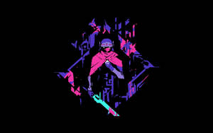 Простая игра Hyper Light Drifter — Неон Обои