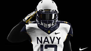 Обои с футбольной командой колледжа Navy Midshipmen.