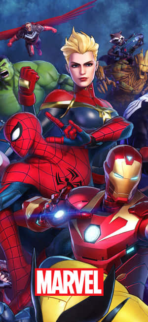 Фон для iPhone XS Marvel — Samsung Galaxy S20 Обои