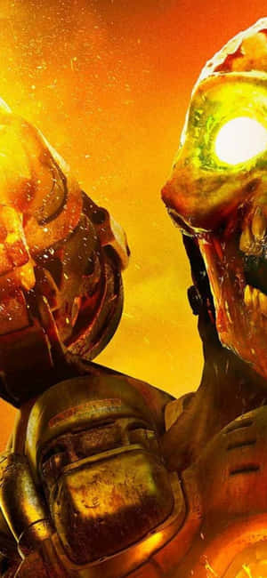 iPhone Xs Doom фон — Zenfone 10 Обои