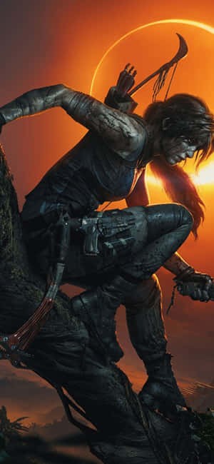 iPhone X Shadow Of The Tomb Raider фон — Galaxy A16 Обои