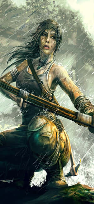 Iphone Xs Max Rise Of The Tomb Raider Background — Galaxy A56 Обои