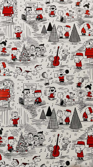 Рождество Peanuts — Смешное рождество Обои