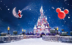 Обои с рождественским рабочим столом Disneyland Paris — Рождество Обои