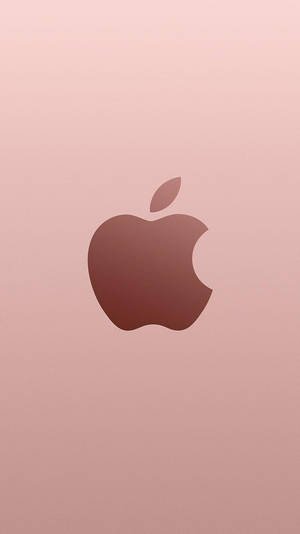 Розово-золотой логотип Apple iPhone SE — iPhone Se Обои