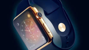 Обои с роскошным золотым безелем Apple Watch — Apple Watch Обои