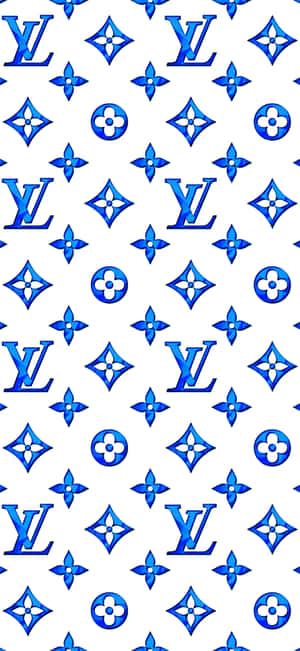 Louis Vuitton Blue — Xiaomi 17 Обои