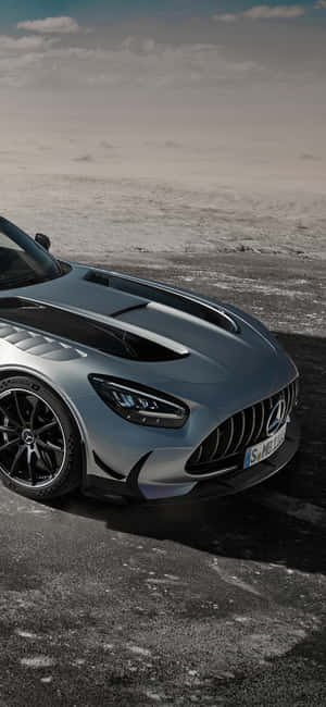 Фон Iphone Xs Mercedes Amg — Галактика M56 Обои
