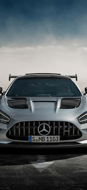 Фон Iphone Xs Mercedes Amg — Галактика M36 Обои