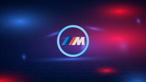 Сине-красные огни логотипа BMW M — Bmw Обои