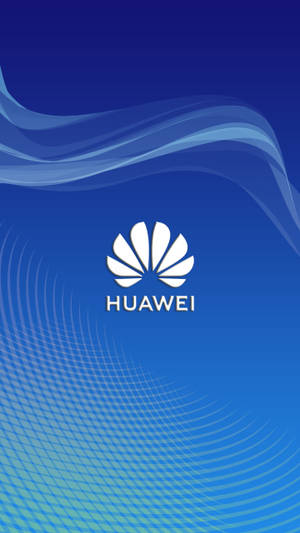 Мобильные обои «Синий логотип Huawei» — Huawei Обои