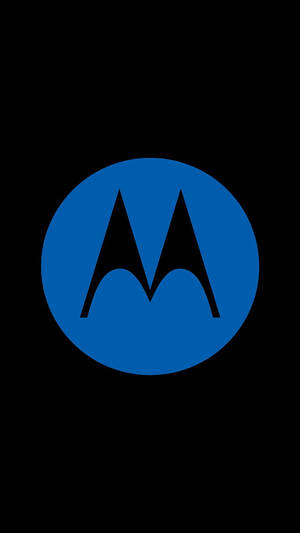 Синий логотип Motorola — Motorola Обои