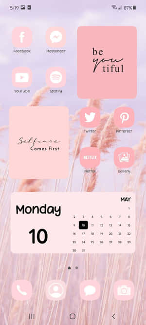 Изображения Aesthetic Widgets — Nokia G42 Обои