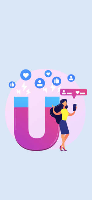 iPhone X Social фон — POCO C85 Обои