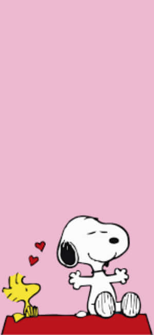 Snoopy Valentine — Honor Magic V6 Обои