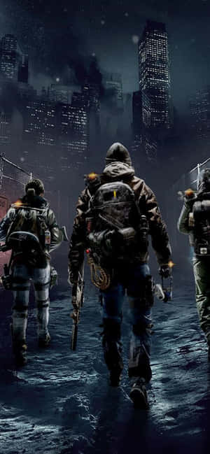 Iphone Xs Max The Division Background — POCO M8x Обои