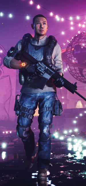 Iphone Xs Max The Division Background — POCO M8x Обои