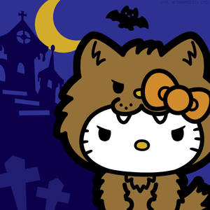 Обои Тигр Хелло Китти Хэллоуин — Hello Kitty Хэллоуин Обои