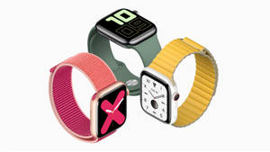 Обои Трое разных Apple Watch — Apple Watch Обои