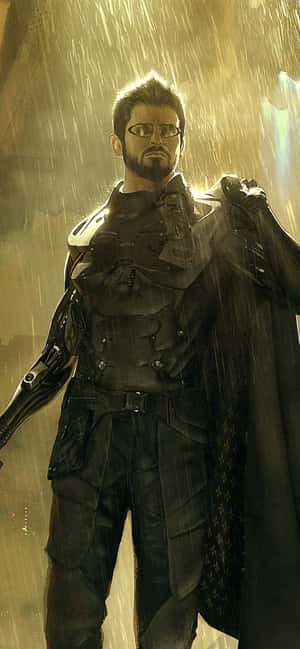 Android Deus Ex Mankind Divided Background — OnePlus 13R Обои