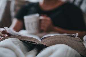 Уютный книжный обои — Книжная эстетика Обои