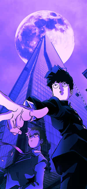 Картинки Mob Psycho — Tecno Spark Обои