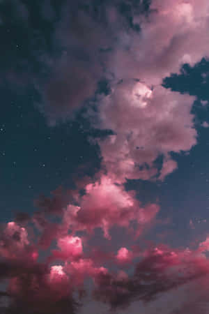 Фиолетовые облака 1280 x 1920 фон — Vivo Pad SE Обои