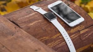 Обои с фирменным белым цветом Apple Watch — Apple Watch Обои